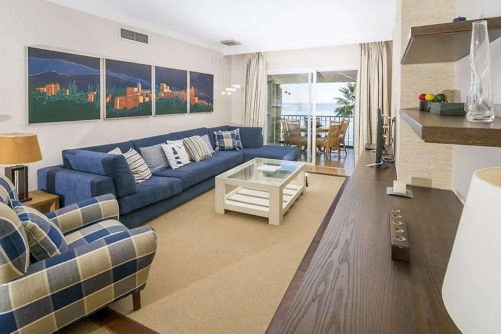 Hb First Beach Line Apartment In Hacienda Beach Roomservice Estepona